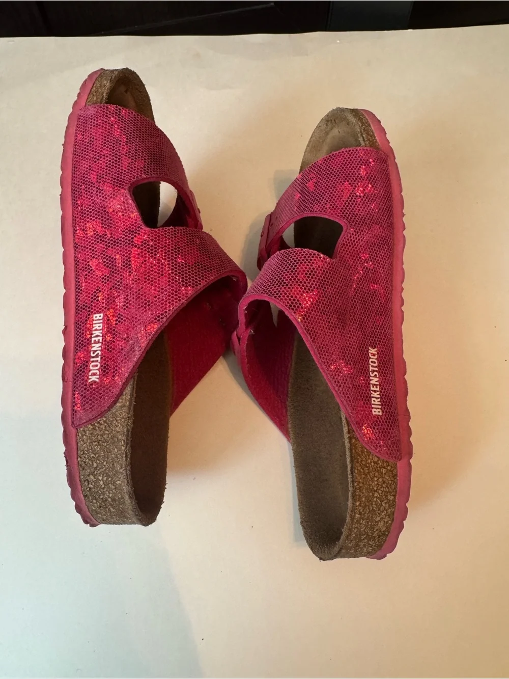 Birkenstock Arizona Magic Galaxy Bright Rose Girls sandals EU 34 3-3.5